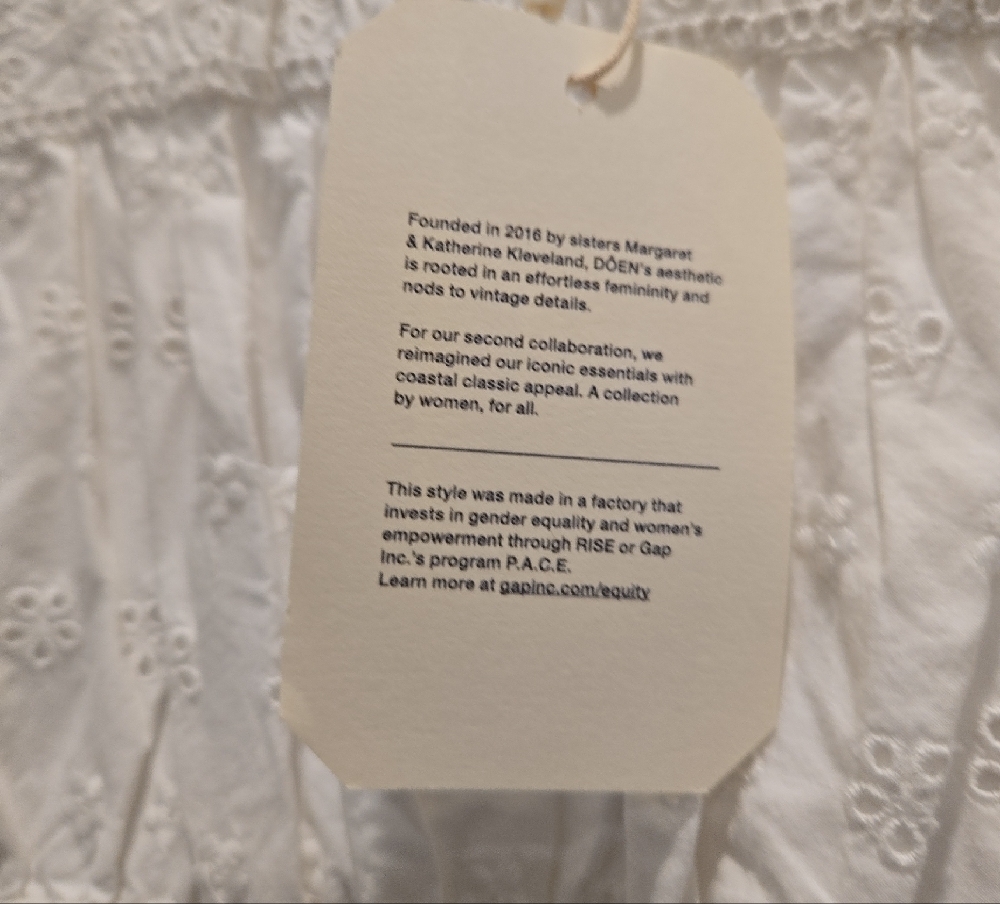GAP White Lace Midi Dress - Picture 9 of 13